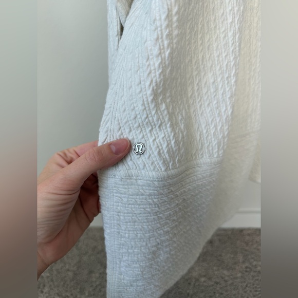 Lululemon Women's Retreat Yourself Ivory Cowl Neck Pullover - Picture 6 of 8